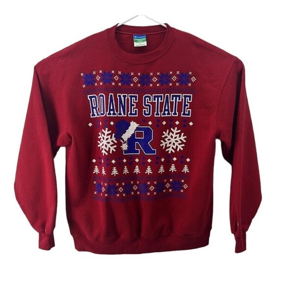 Champion Other - Roane State Champion Sweatshirt  Long Sleeve Crew Neck Men's Size XL